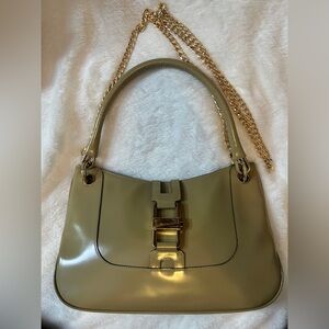 GUCCI Elegant beige Women's Shoulder Bag
